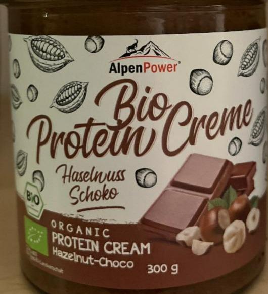 Fotografie - Bio Protein Creme Haselnuss Schoko AlpenPower