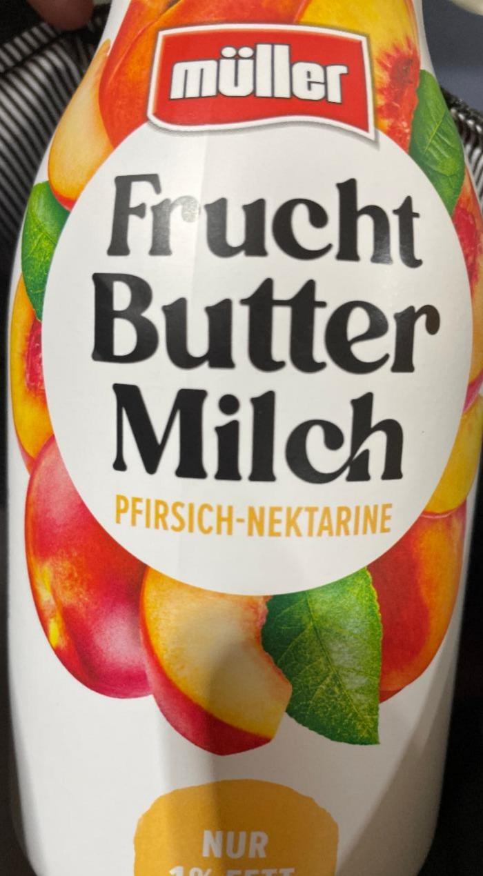 Fotografie - Frucht Butter Milch Pfirsich-Nektarine Müller