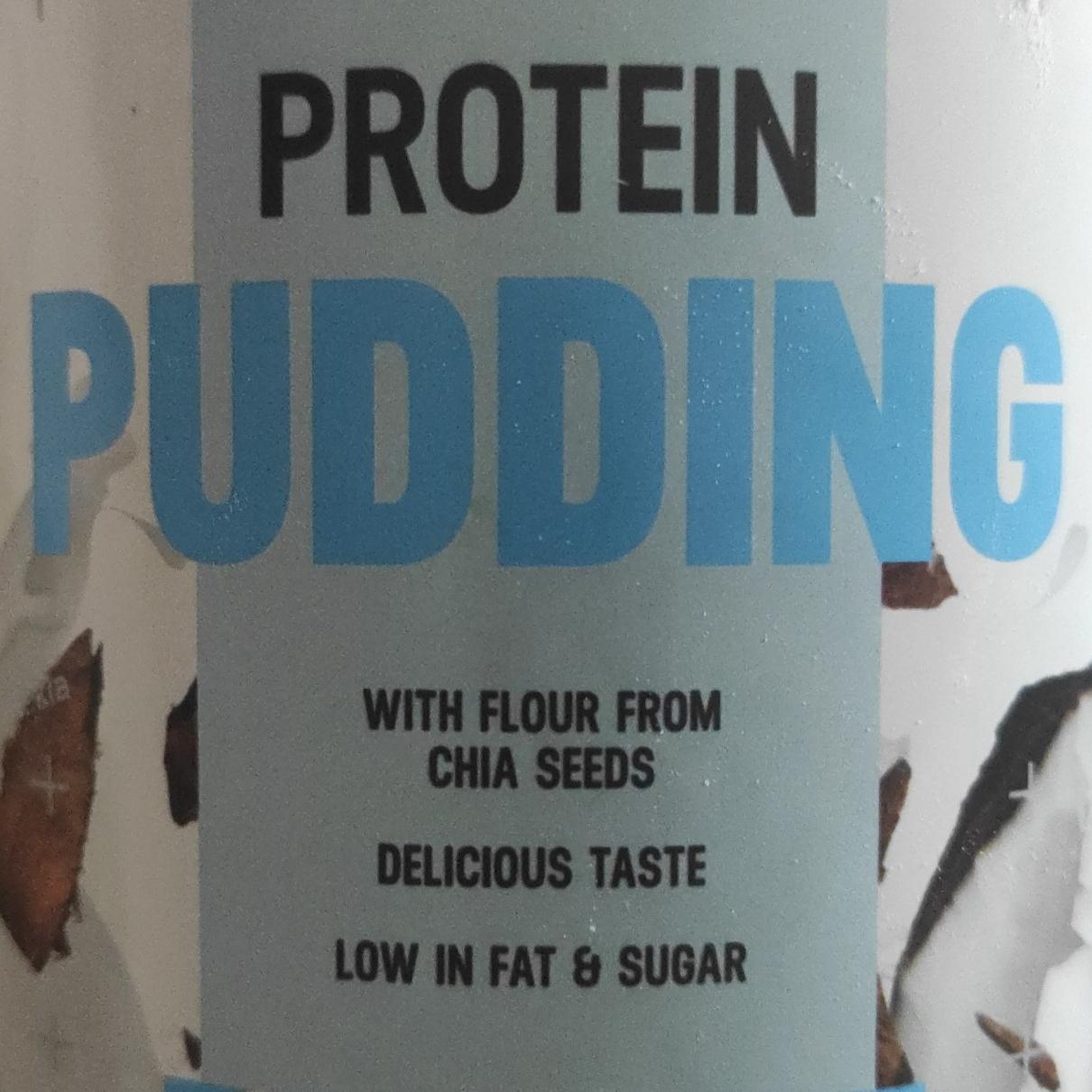 Fotografie - Protein Pudding with flour from chia seeds