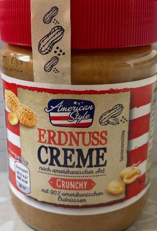 Fotografie - Erdnuss Creme Crunchy American Style