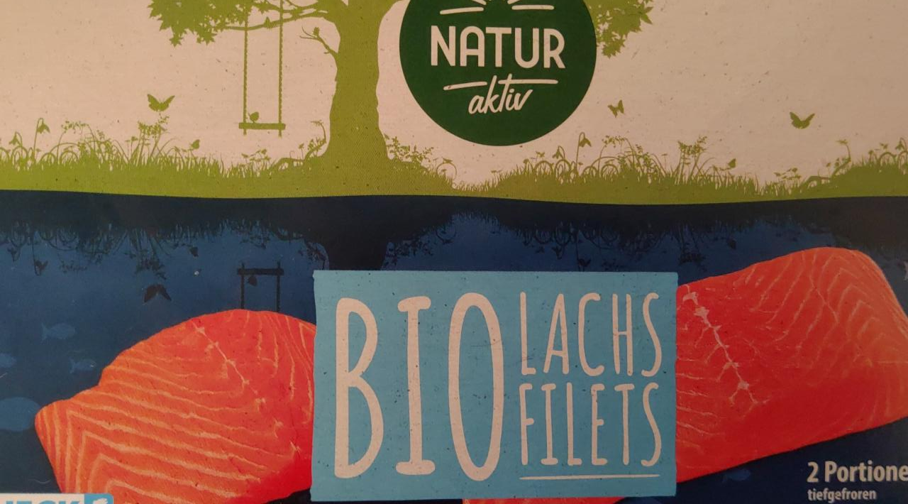 Fotografie - Bio Lachs Filets Natur aktiv