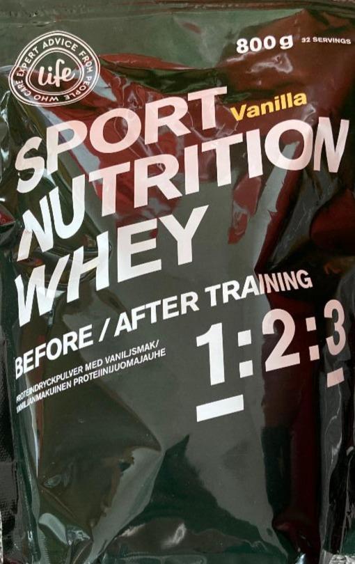 Fotografie - Sport Nutrition Whey Vanilla 1:2:3