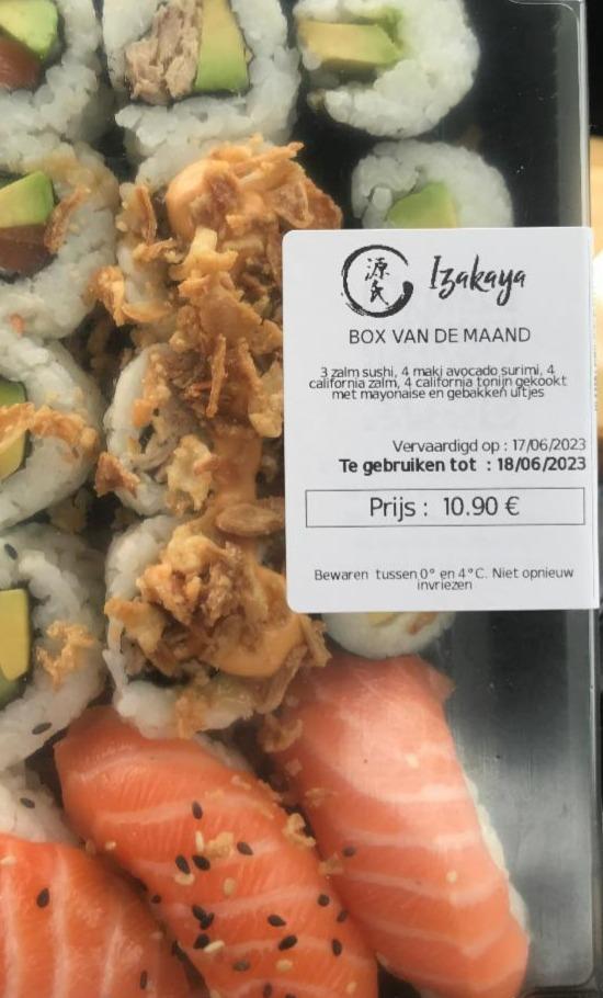 Fotografie - Sushi Box Van De Maand Izakaya
