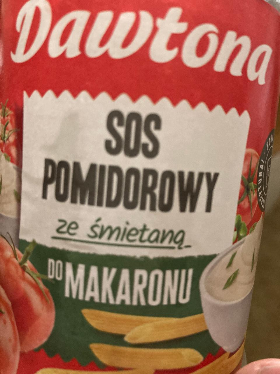 Fotografie - SOS pomidorowy do makaronu ze smietana Dawtona