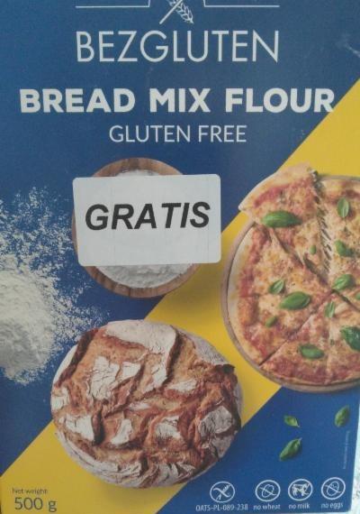 Fotografie - Bread mix flour gluten free Bezgluten