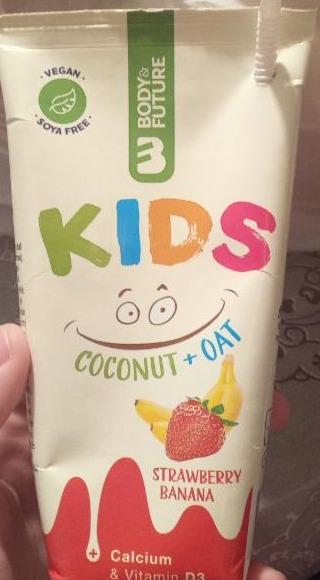 Fotografie - Kids coconut + oat Strawberry Banana Body & Future