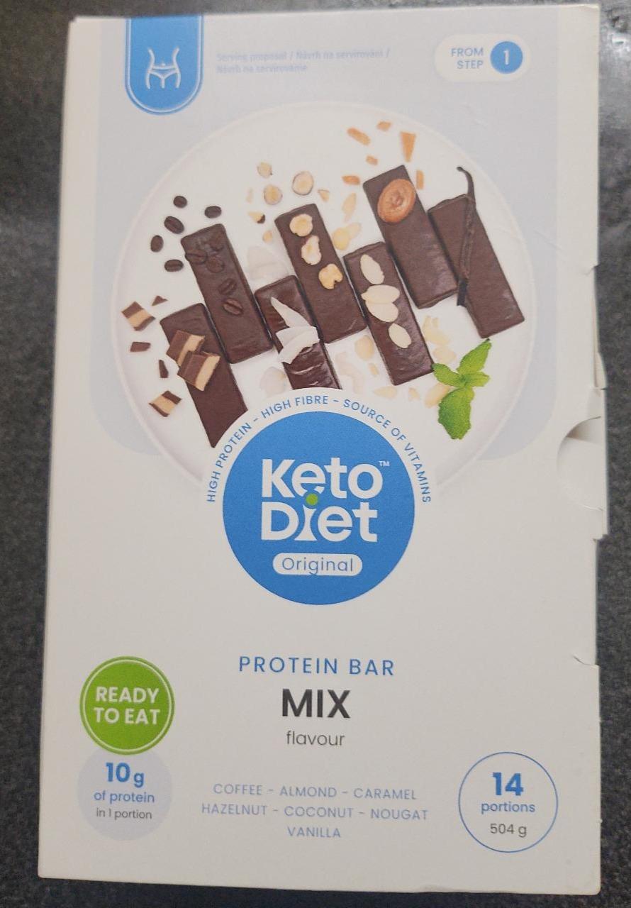 Fotografie - Protein Bar Mix flavour KetoDiet