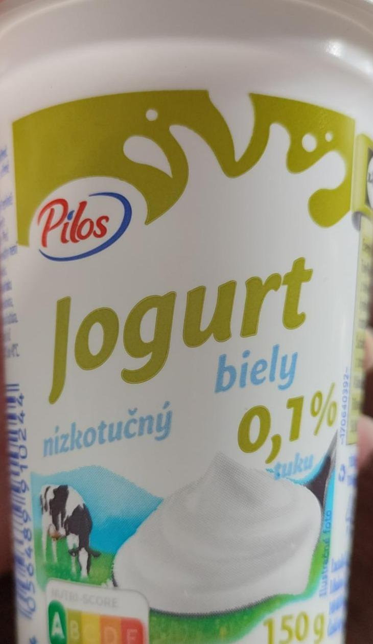 Fotografie - Jogurt biely 0,1% nízkotučný Pilos