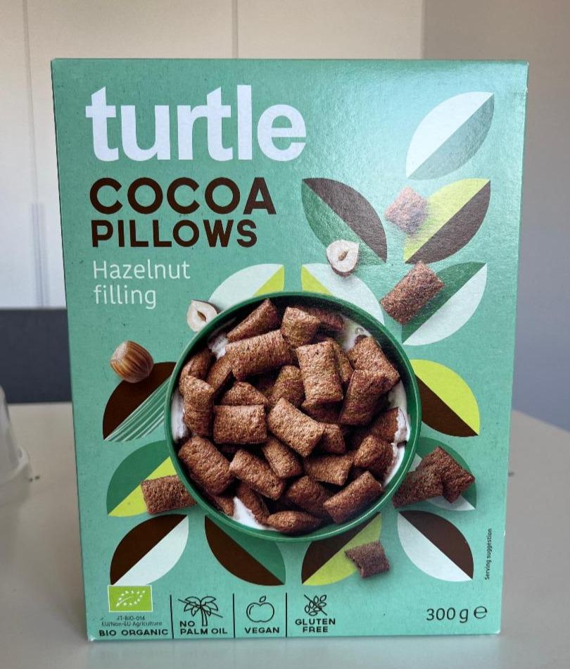 Fotografie - Cocoa pillows hazelnut filling Turtle