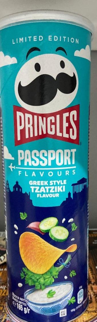 Fotografie - Pringles passport flavours - greek style tzatziki