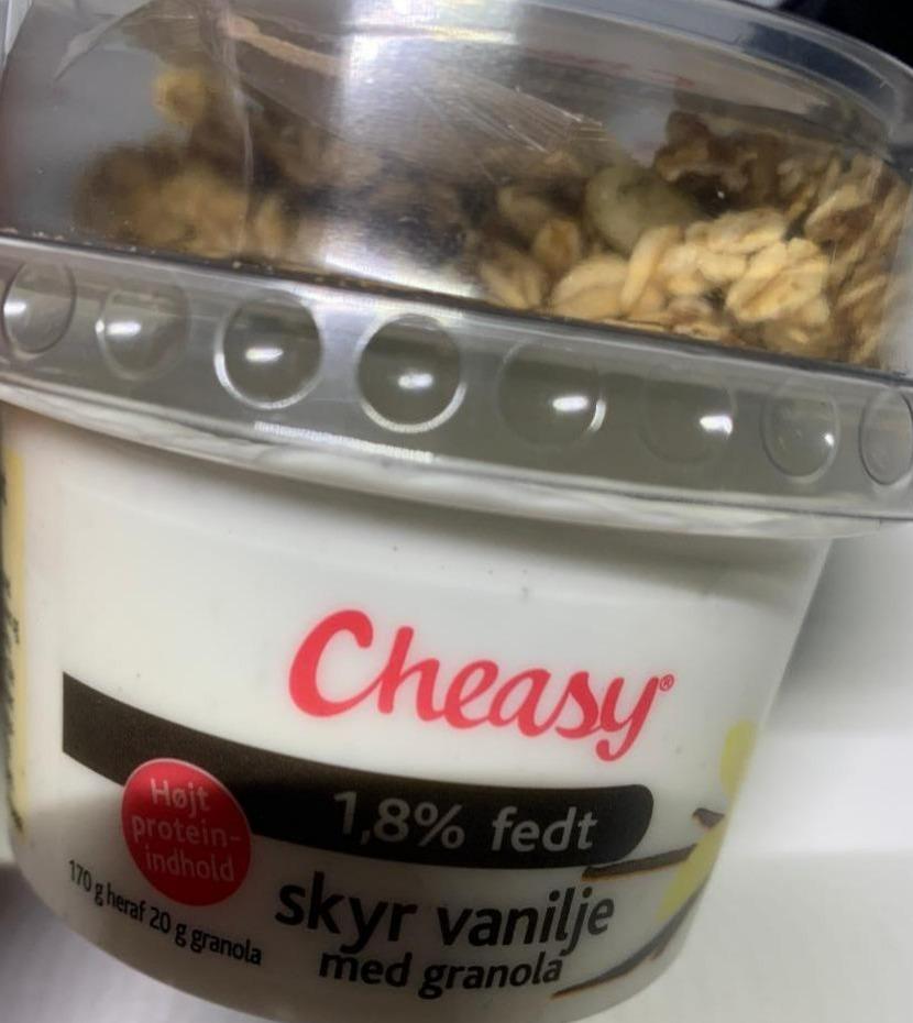Fotografie - cheasy skyr vanilje 1,8%