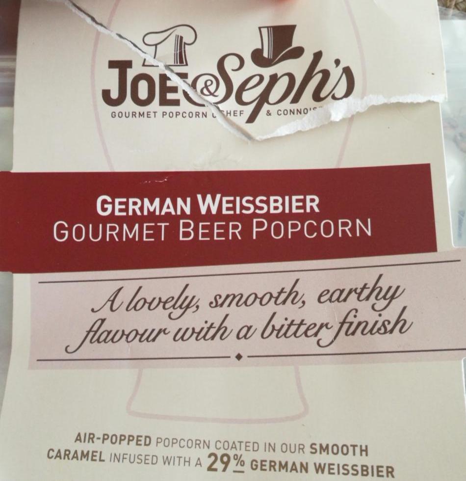 Fotografie - German Weissbier Gourmet Beer Popcorn Joe & Seph's