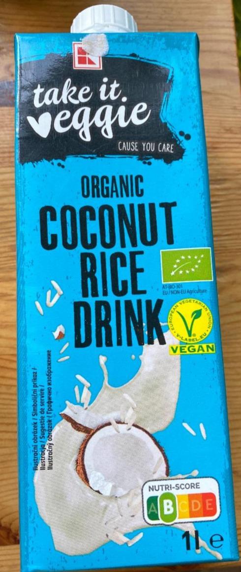 Fotografie - Organic coconut rice drink Take it veggie