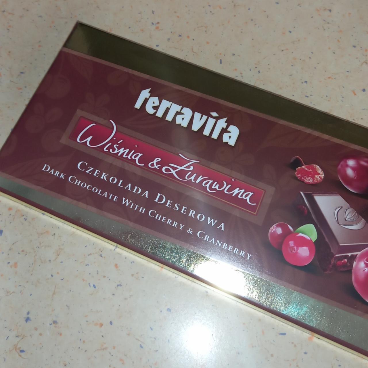 Fotografie - Cherry&Cranberry dark chocolate Terravita