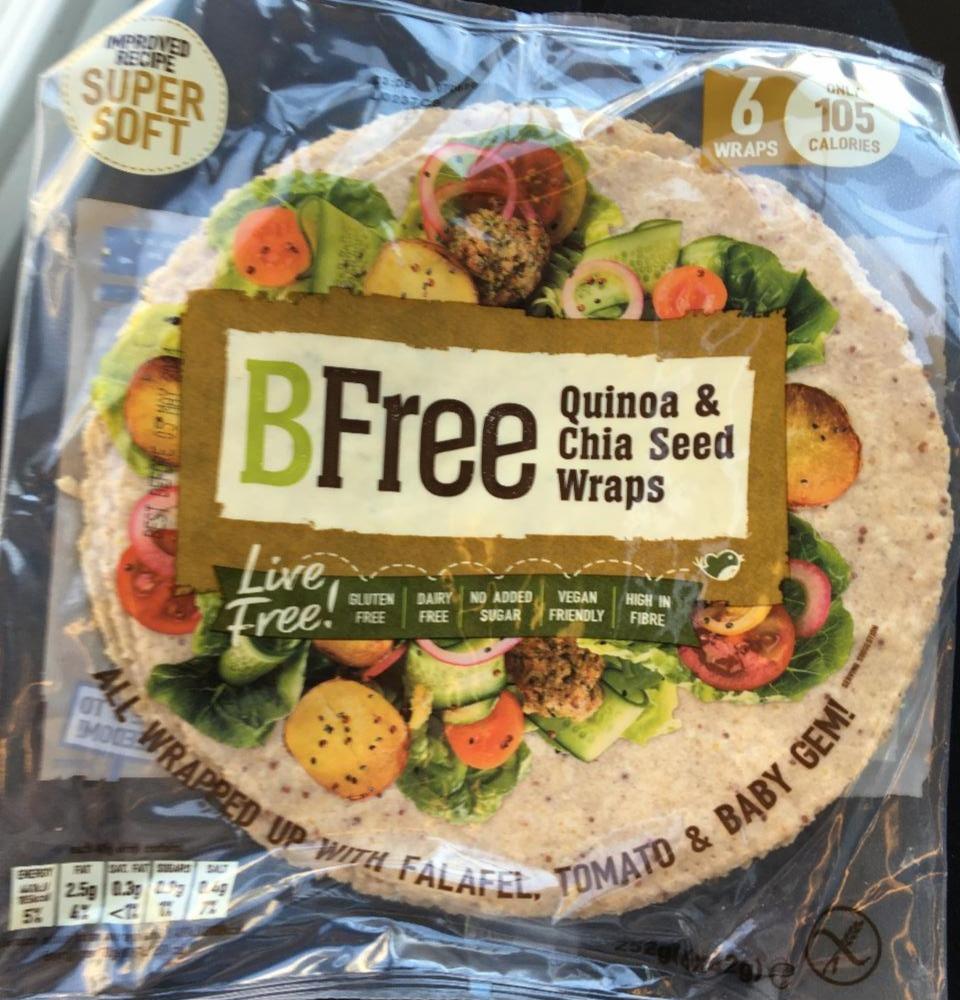 Fotografie - BFree quinoa & chia seeds wrap