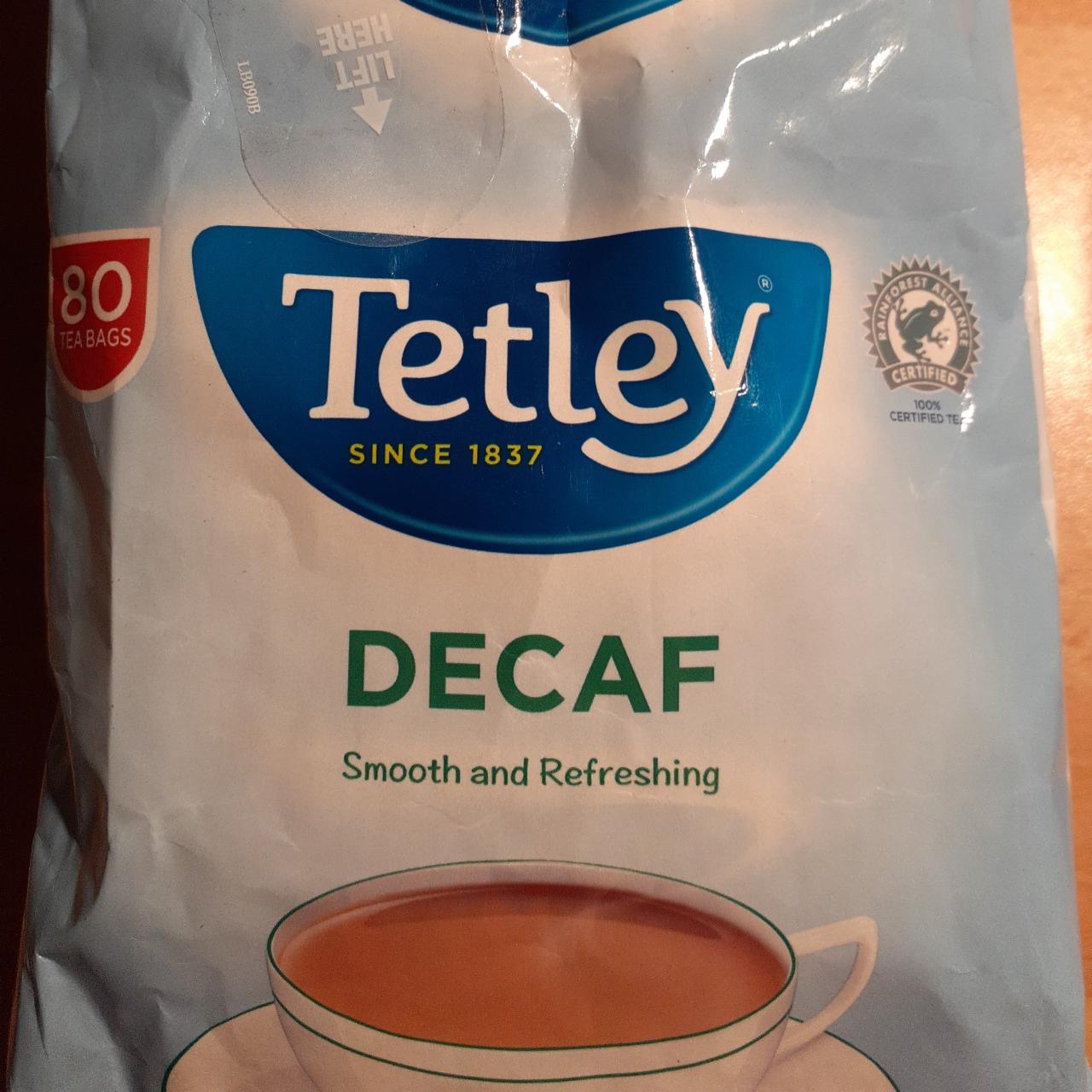 Fotografie - Decaf black tea Tetley