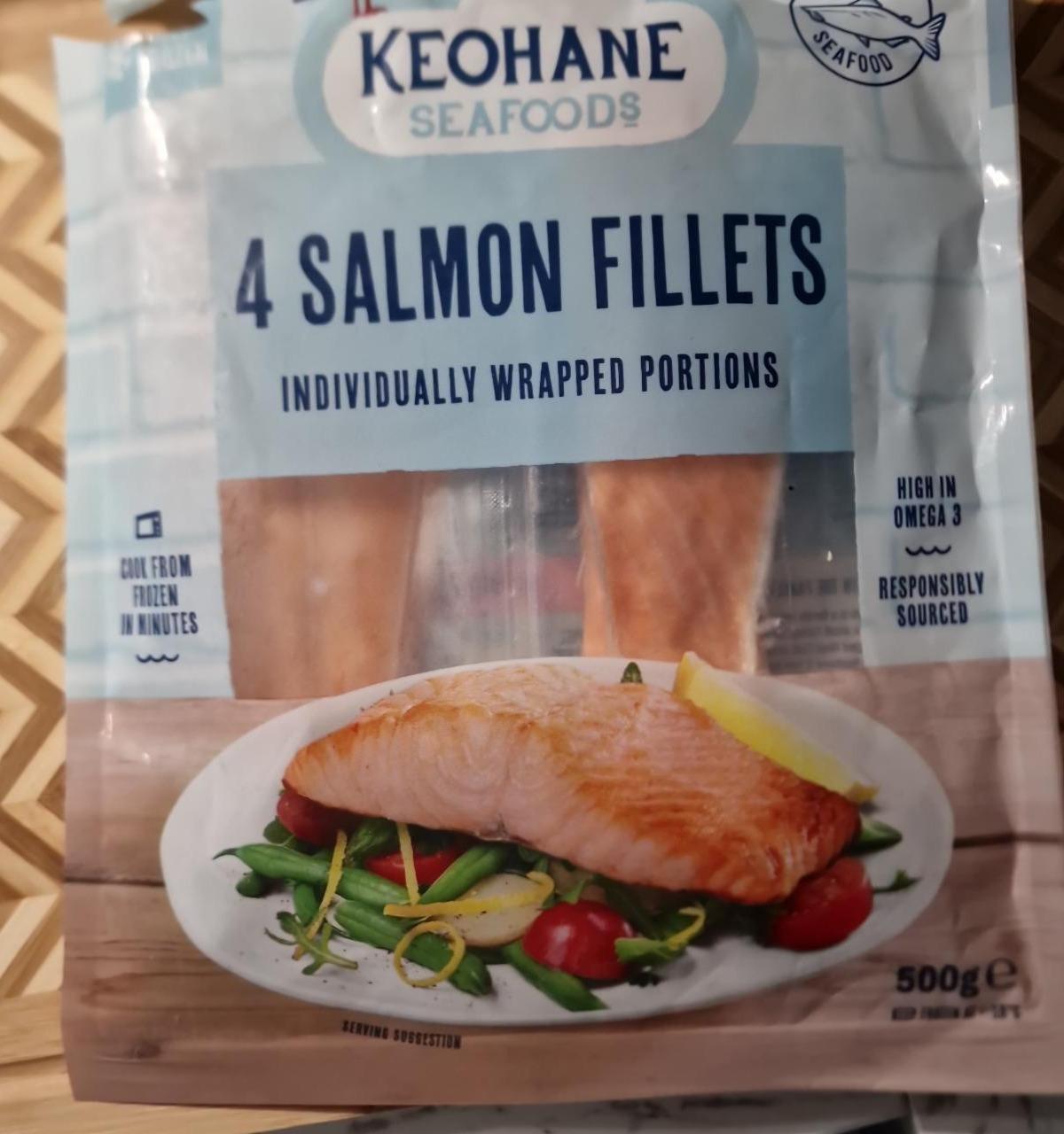 Fotografie - 4 Salmon Fillets Keohane Seafoods