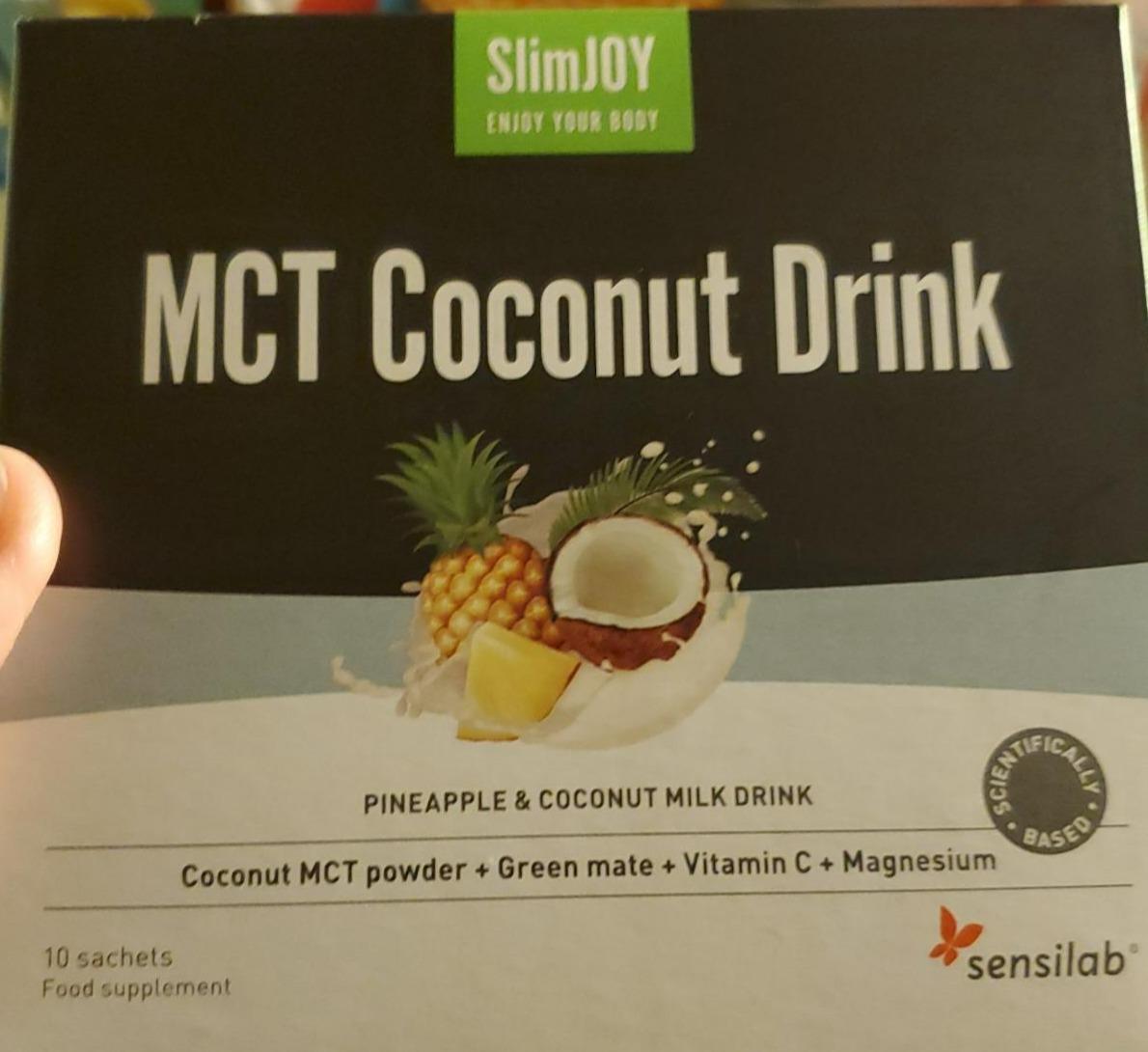 Fotografie - MCT Coconut Drink SlimJOY