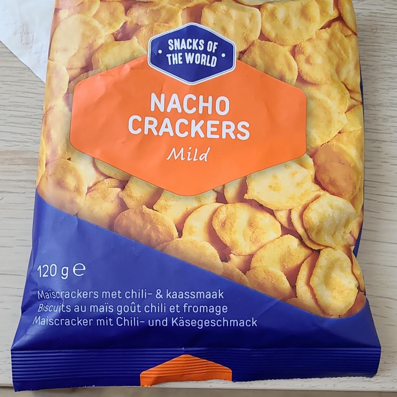 Fotografie - Nacho crackers mild Snacks of the world