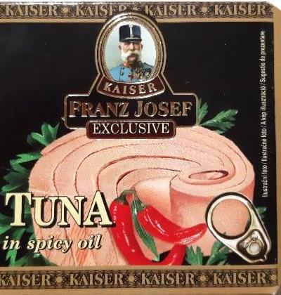 Fotografie - Tuna in spicy oil (tuňák v pikantním oleji) Kaiser Franz Josef