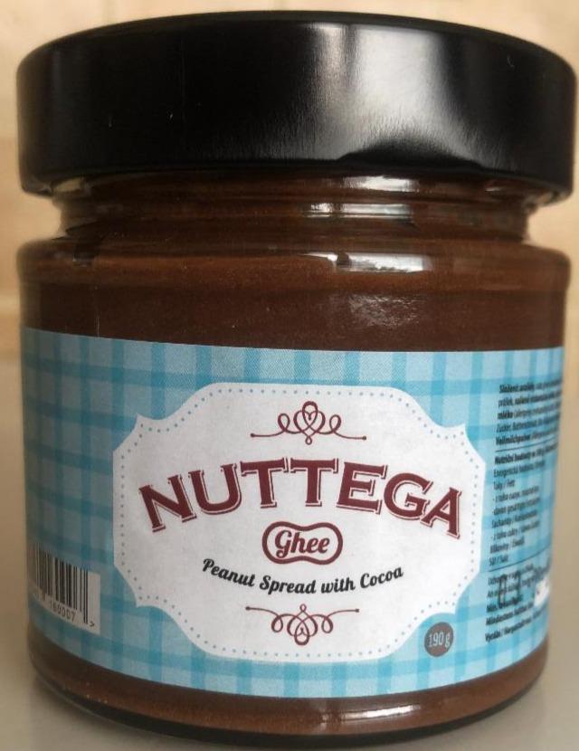 Fotografie - Nuttega Ghee Peanut spread with Cocoa