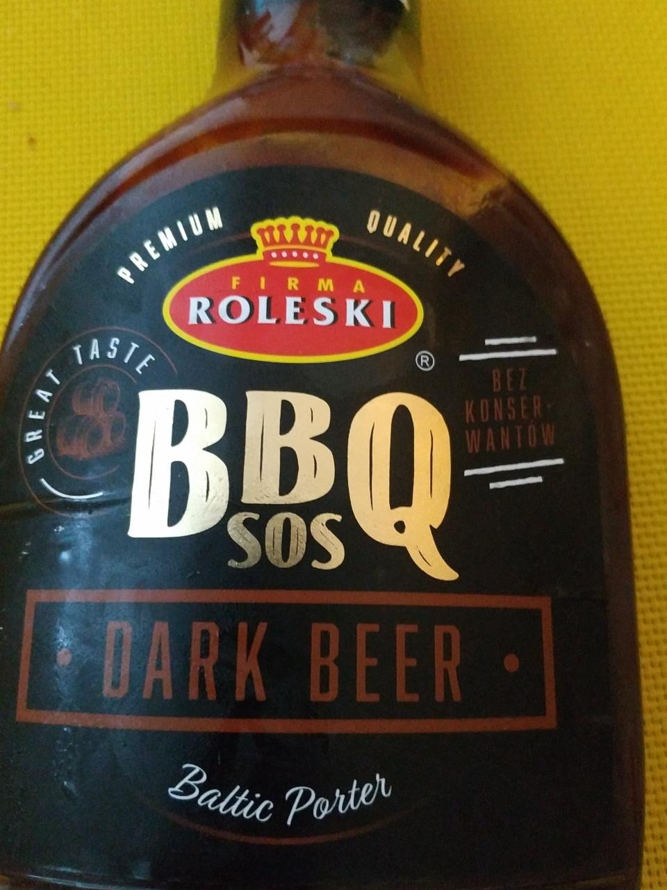 Fotografie - Sos BBQ Dark Beer Baltic Porter Firma Roleski