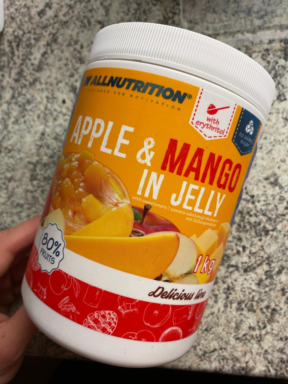 Fotografie - Apple & mango in jelly Allnutrition