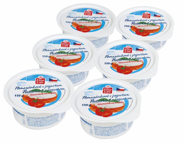 Fotografie - pomazánkové máslo Fine line s jogurtem