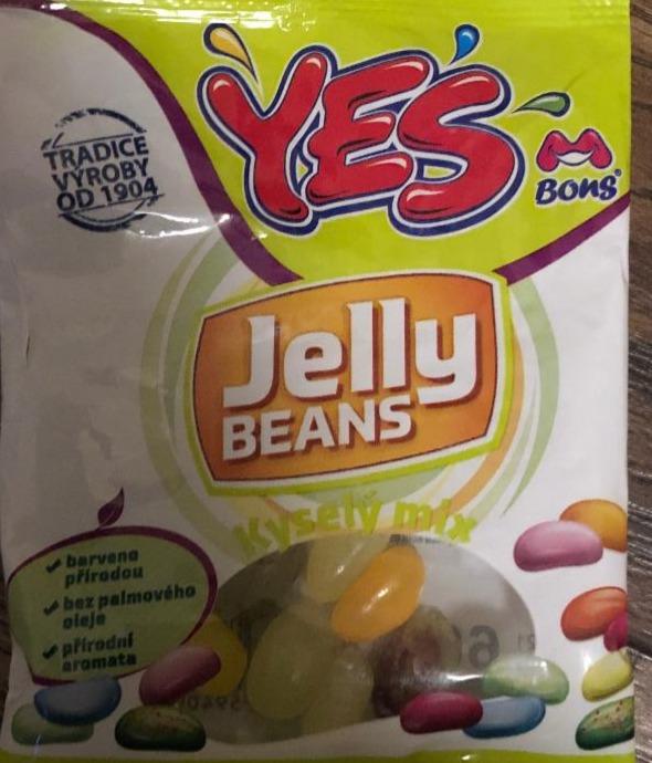 Fotografie - YES BONS Jelly Beans kyselý mix