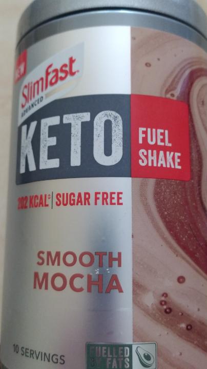 Fotografie - Slimfast Keto fuel shake smooth mocha