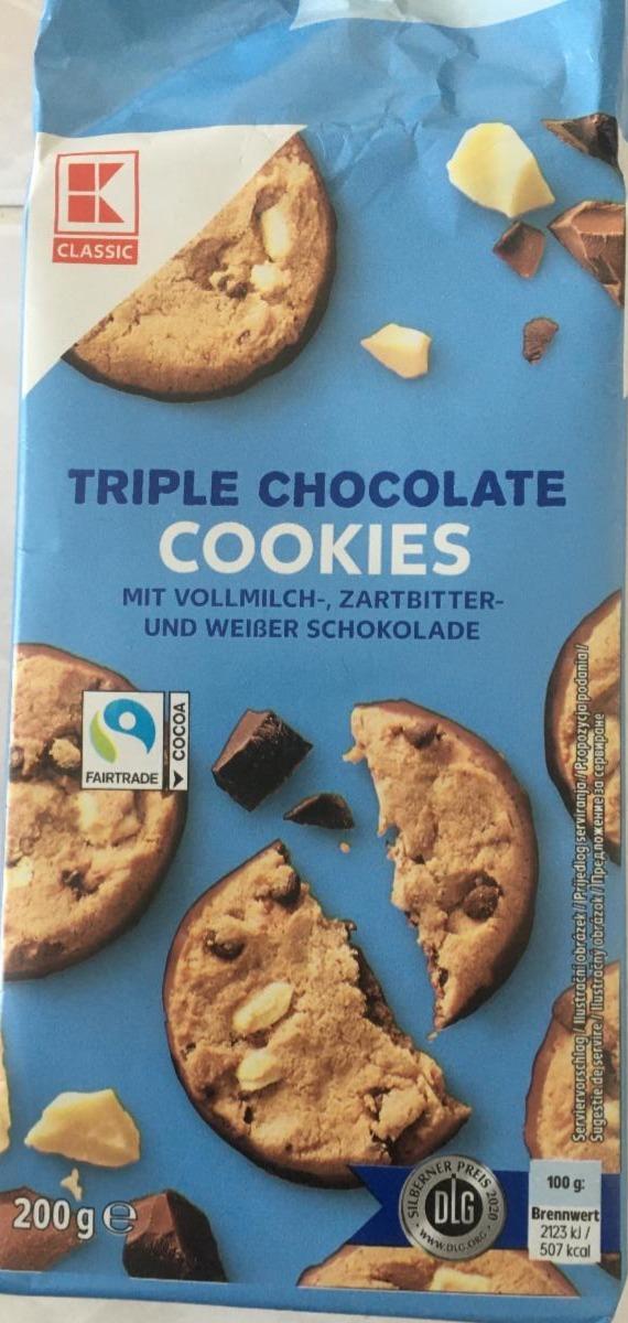 Fotografie - Triple Chocolate Cookies K-Classic