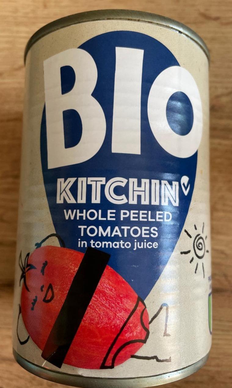 Fotografie - Bio Whole Peeled Tomatoes in tomato juice Kitchin