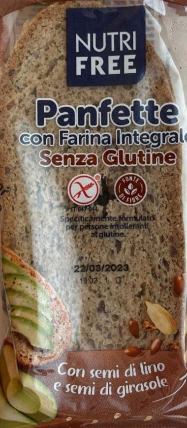 Fotografie - Panfette con Farina Integrale sensa glutine NutriFree