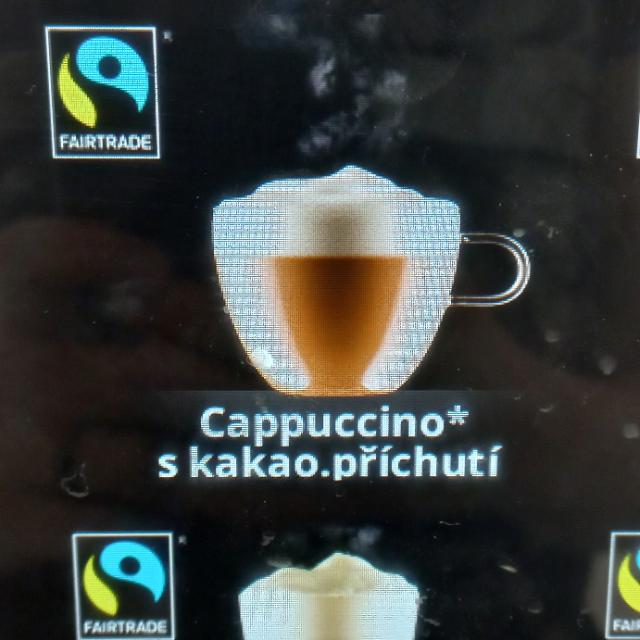 Fotografie - Cappucino s kakaovou příchutí Lidl automat