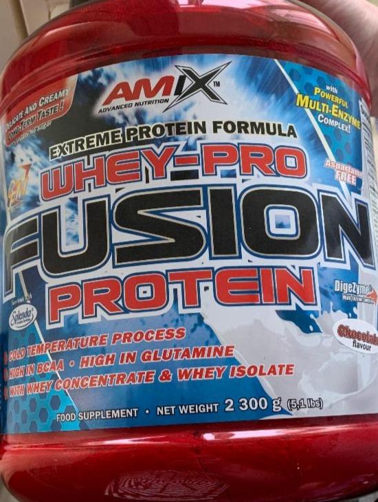 Fotografie - Whey-Pro Fusion Protein strawberry Amix