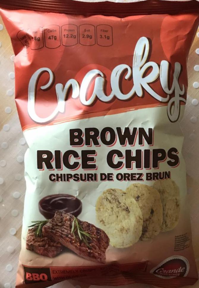 Fotografie - Cracky Brown Rice Chips BBQ Grande Dolceria