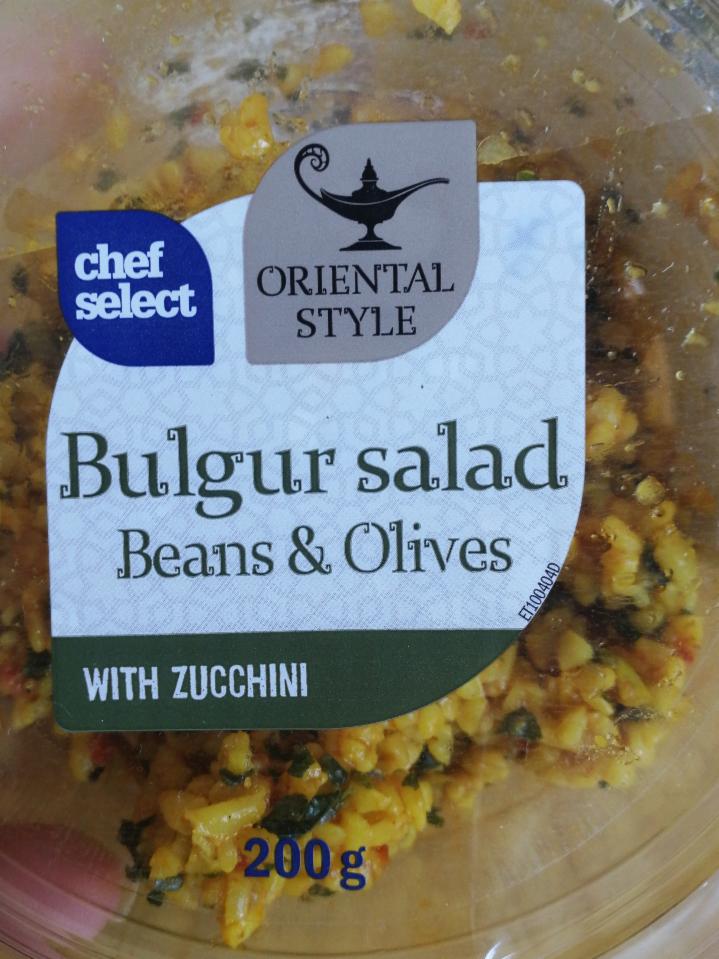 Fotografie - Bulgur salad beans & olives Chef Select