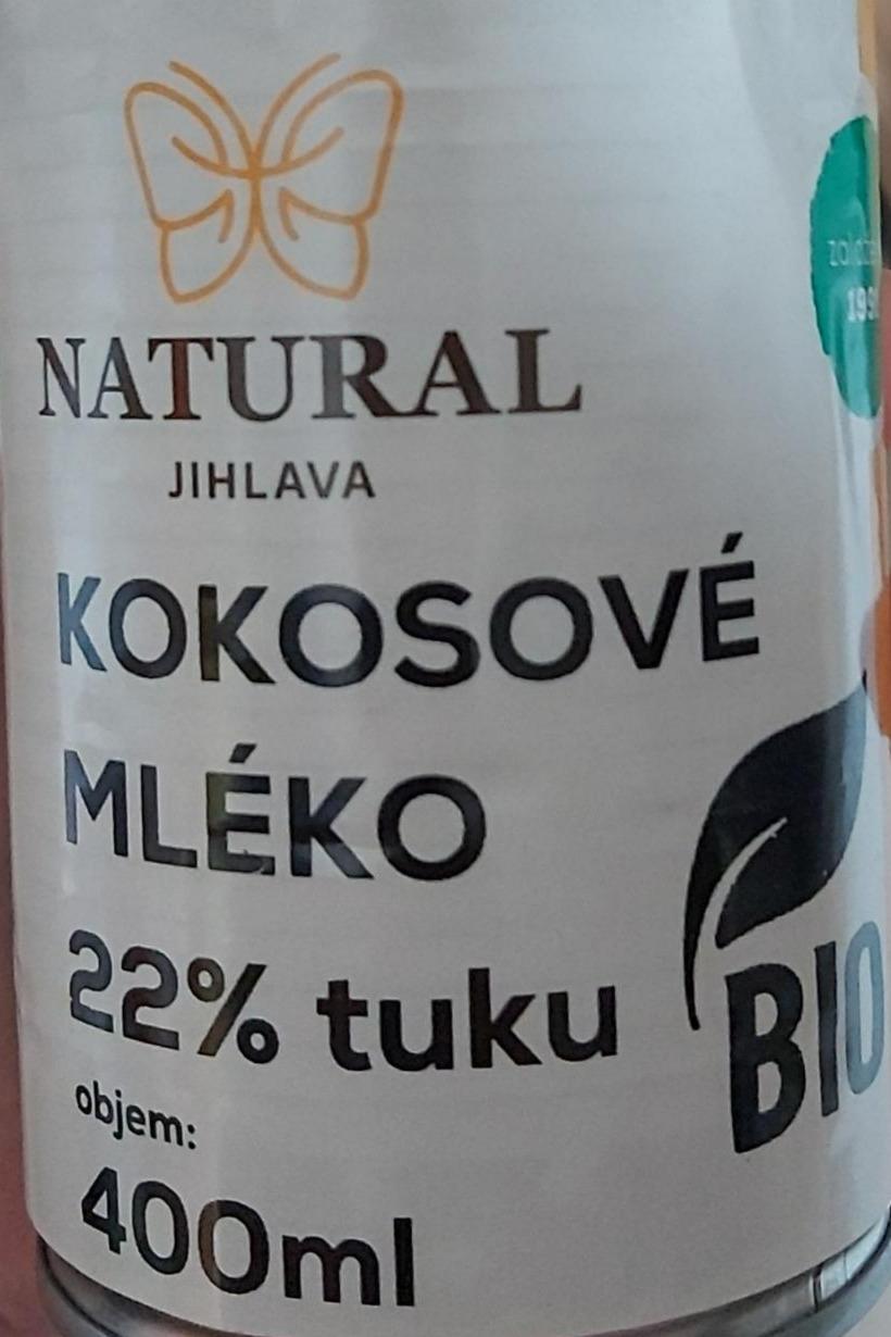 Fotografie - Kokosové mléko 22% tuku Natural Jihlava