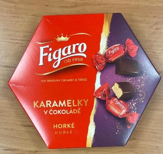 Fotografie - Karamelky v čokoládě Hořké Figaro
