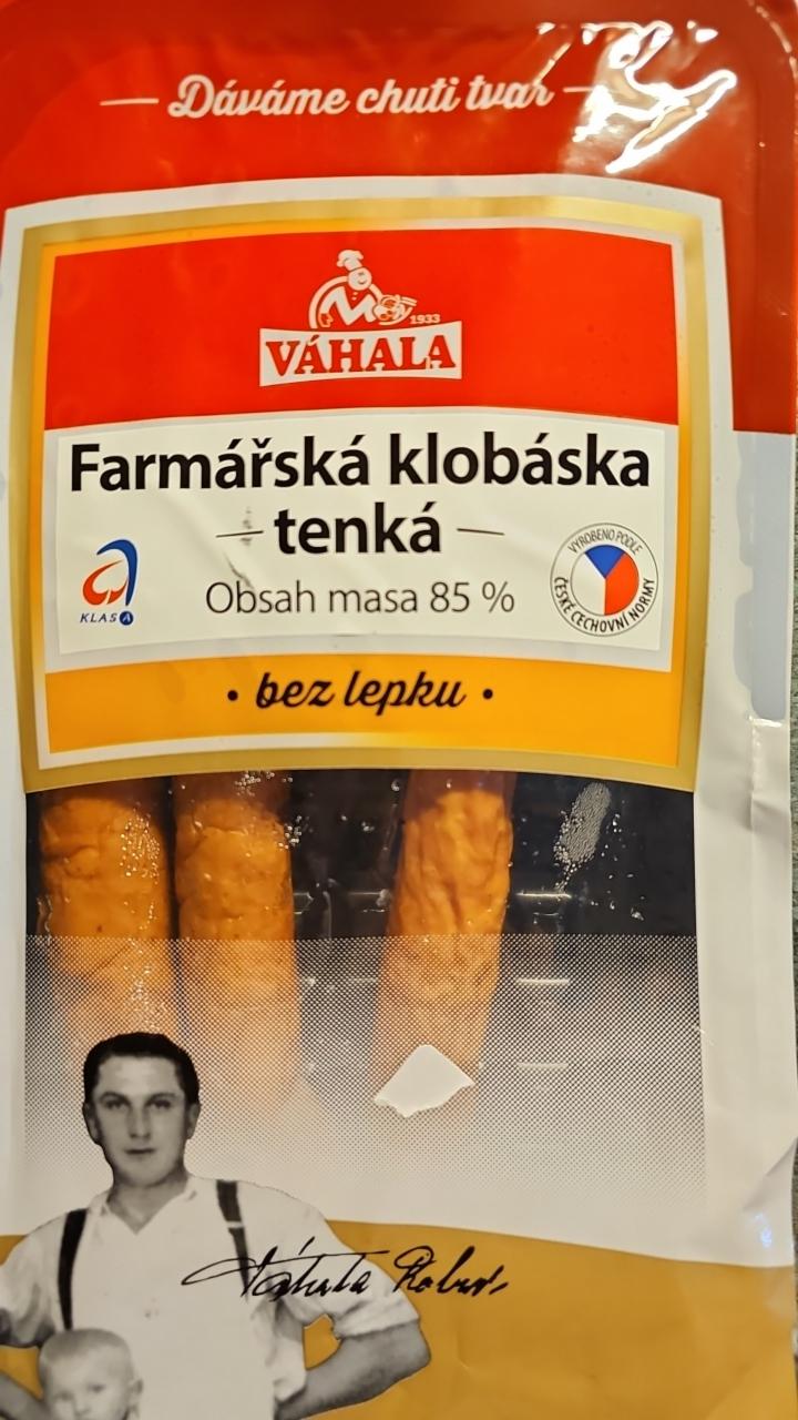 Fotografie - Farmářská klobáska Váhala