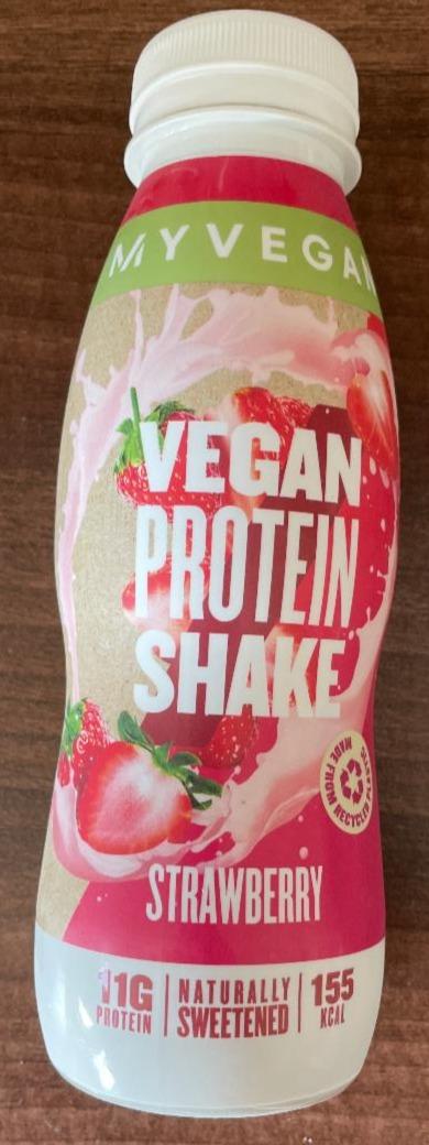 Fotografie - Vegan Protein Shake Strawberry MyVegan