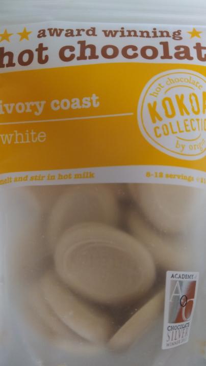 Fotografie - Ivory coast hot chocolate white, Kokoa Collection