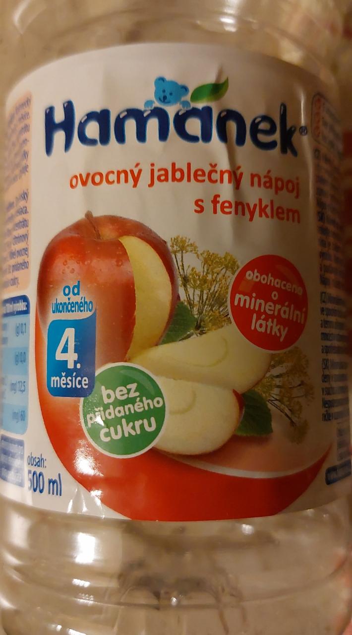 Fotografie - Ovocný jablečný nápoj s fenyklem Hamánek