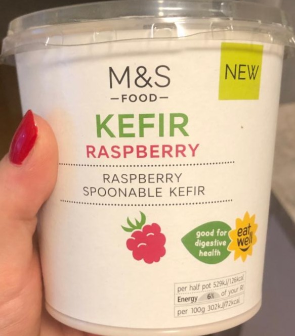 Fotografie - Kefir Raspberry M&S Food