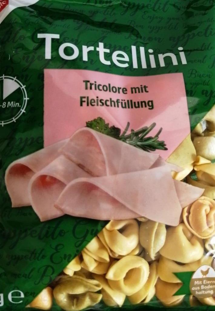 Fotografie - Tortellini Tricolore mit Fleischfullung