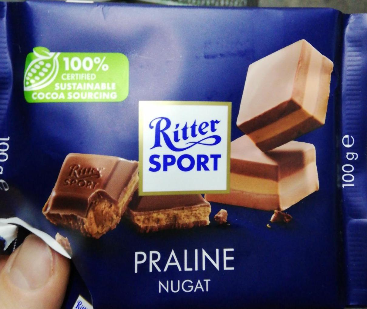 Fotografie - Ritter Sport Nugat Praline Chocolate