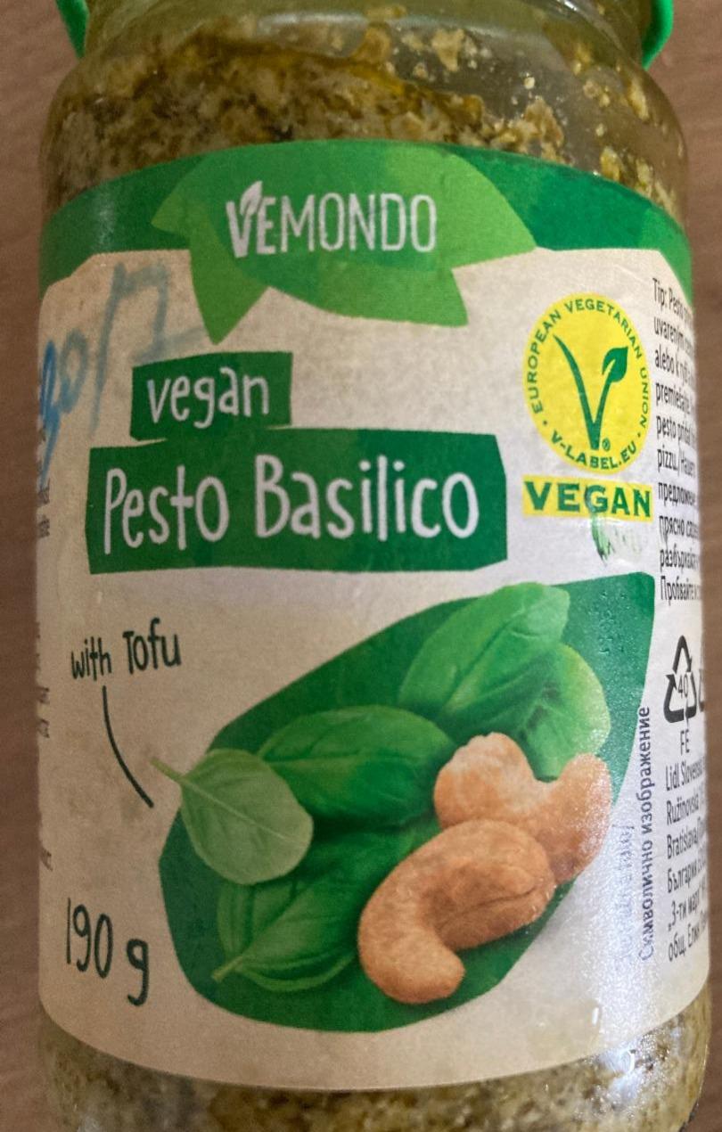 Fotografie - Vegan Pesto Basilico with Tofu Vemondo