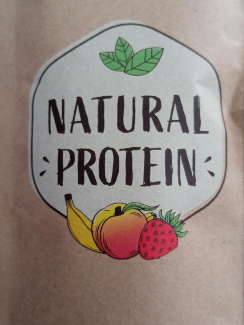 Fotografie - Natural protein sportuji Malina