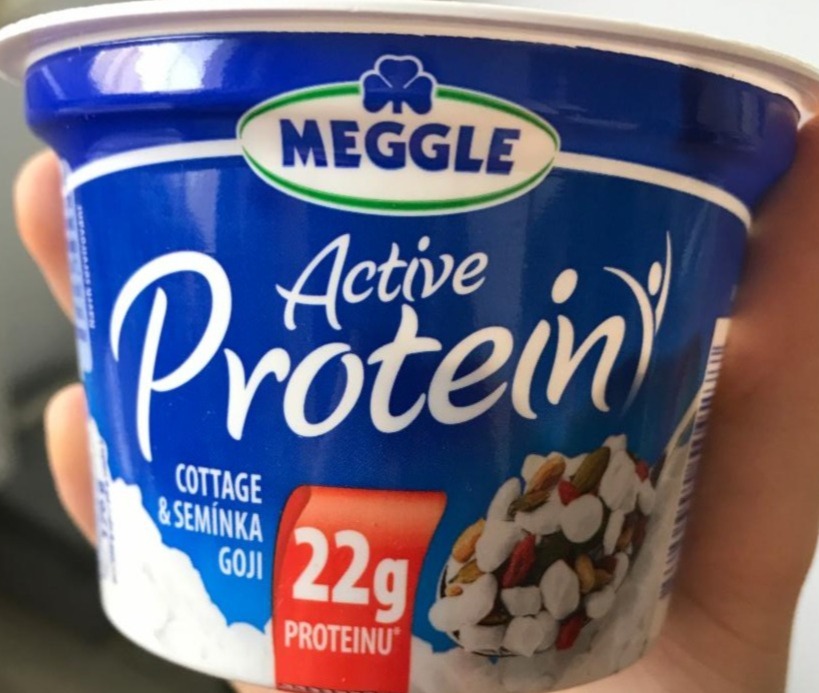 Fotografie - Active protein cottage semínka & goji (jen sýr) Meggle