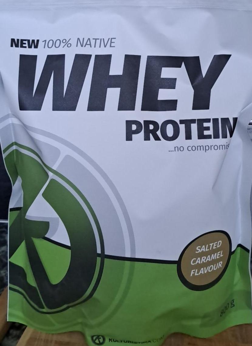 Fotografie - New 100% Native Whey protein salted caramel
